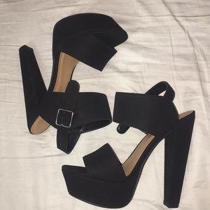 Black heels